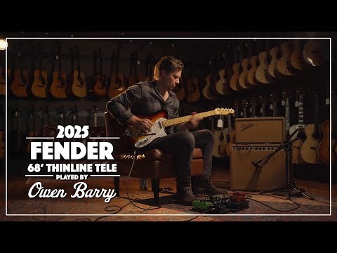 2025 Fender Custom Shop '68 Thinline Tele played by Owen Barry | Live from Carter Vintage Guitars