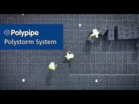 Polystorm Geocellular Stormwater Management System | Polypipe Civils