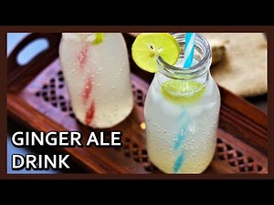Homemade Ginger Ale Recipe | Ginger Ale Soda | Healthy Kadai