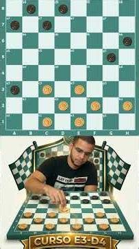 Como a e3-d4 engole a posição d6-e5! 💥
