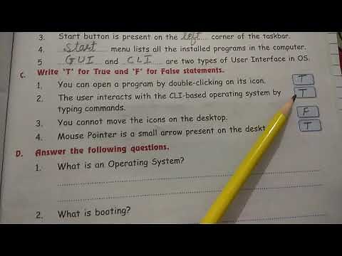 Class-3, Subject-Computer, Video-12, Chapter-3(GUI operating system), Part-6 by Mrs Radhika