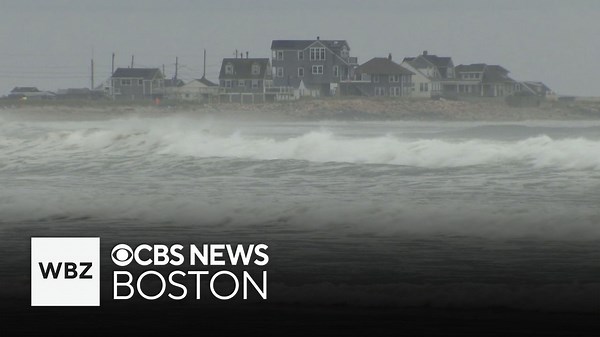 Eric brings big waves and rip currents to Horseneck Beach in Westport