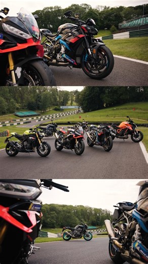 Having given this six-pack of reprobates a good seeing-to on the road in our last video, we decided to step things up a gear and push them to their limits on one of the UK’s most demanding circuits - Cadwell Park. With a day of pre-ordered sunshine at our behest, and plenty of track time on the cards, we descended on this picture-perfect paradise of tarmac with the simple goal of establishing which of our scantily clad headbangers offered the best track credentials? Which had the best tech? The 