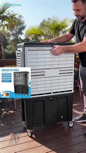 Air Cooler in Action | Powerful Cooling for Large Spaces #aircoolermanufacturer