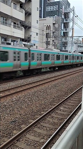 JR East E231 series @Minami-kashiwa sta. Jul-11-2025 #train #鉄道 #railway #電車 #jreast #joban