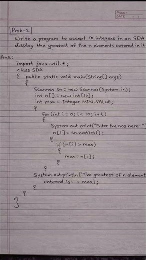 Find the Max Number Like a Pro 💻🔥#icse #computereducation #java