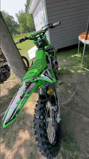 2022 Kx450f with full Fmf 4.1 exhaust startup