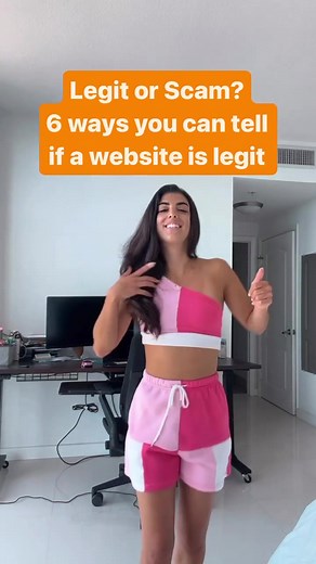 6 ways to tell if a website is legit or if it’s a scam ⬇️ 1. “Secure Connection: Check if the URL starts with ‘https’ - the ‘s’ signifies a secure connection.” 2. “Contact Info: Legitimate websites typically have transparent and valid contact information.” 3. “Grammar and Spelling: Watch for frequent errors - they’re common on scam sites.” 4. “Reviews and Reputation: Look up reviews and complaints about the website online.” 5. “Privacy Policy: Genuine sites usually have clear privacy policies de