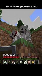 Old Knight prepares for a war...that's what we think #shorts #minecraft #minecraftshorts