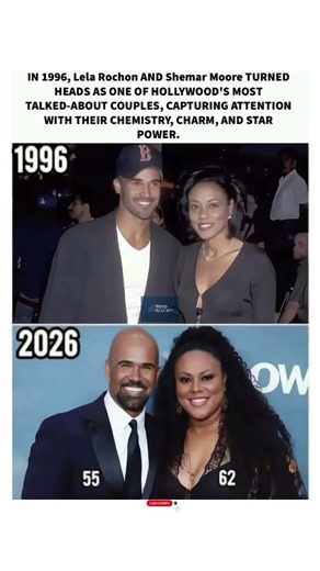 Lela Rochon & Shemar Moore in 1996 💫 A Hollywood Power Couple Moment #fyp #ytshorts #fypage