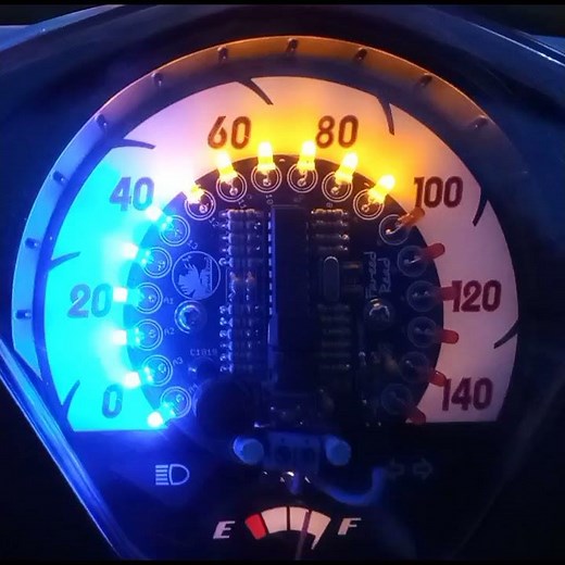 Tampilan Baru LED Tachometer Arduino #Shorts