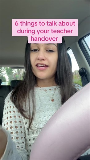 6 Things to Tell the Next Teacher During Your Handover