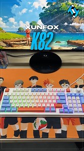 Transform your workspace with the sleek and responsive Xunfox K82, typing just got a major upgrade! Get yours now! #fyp #fypシ゚ #membranekeyboard #gamingkeyboard #TikTokMadeMeBuyIt #qualityproduct #checkoutnow | Techtime Trade
