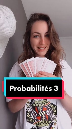Quelle est la probabilité de tirer une dame dans ma main ? #prof #math #probabilite