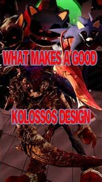 WHAT MAKES A GOOD KOLOSSOS DESIGN… #roblox #shorts #outcomememories