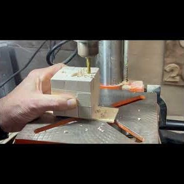 Scrap Wood Cube Puzzle 🧩 Easy DIY Stocking Stuffer #shorts #stockingstuffer #cubepuzzle #diy