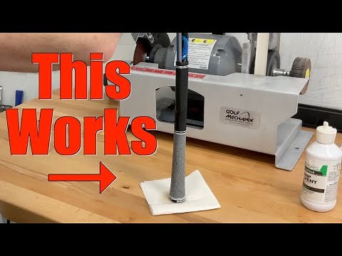 Easy Golf Grip Removal with this Tip
