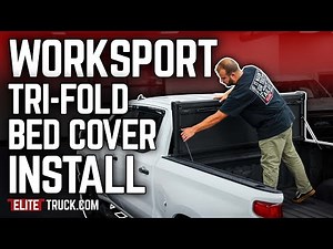 Worksport AL4 Flip-Up Hard Bed Cover Install Video