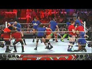 WWE Smackdown vs Raw Draft Battle Royal 2011