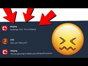 Mojang is actually deleting my Minecraft account..