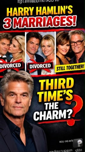 Harry Hamlin Married 3 Times… But Only One Lasted! 😲 #harryhamlin