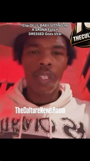 Clip Of LIL BABY SITTING IN A SAUNA FULLY DRESSED Goes Viral #lilbaby #sauna #fyp #wham