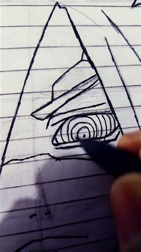 Madara Uchiha #drawingtutorial #drawingandassemblingdemonslayer #phonkmusic #animeeart #drawing