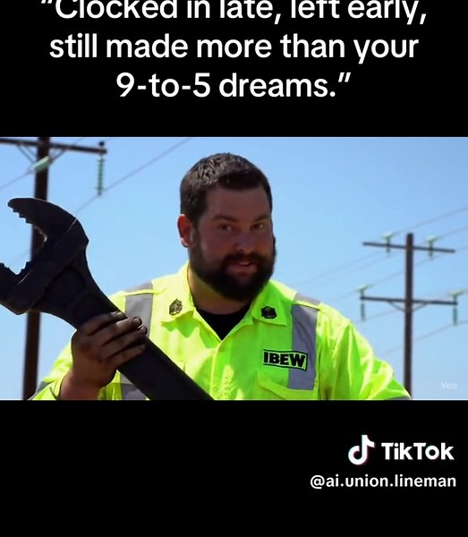 AI Union Lineman on TikTok