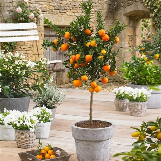 Owari Satsuma Mandarin Tree Live Plant (1–2 Ft) – Sweet Seedless Citrus – Cold Hardy Tangerine Tree – Indoor/outdoor Potted Fruit Tree - Etsy