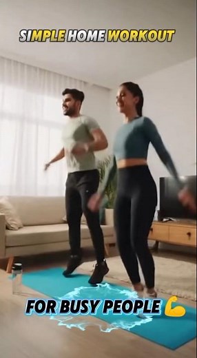 Simple Home Workout for Busy People 💪 | Health and fitness | Fit and Strong TV 📺