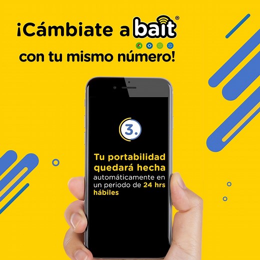 ¿Estás listo para cambiar tú número a #Bait? Es muy sencillo, te damos los 3 pasos que debes hacer para realizar tu portabilidad y comenzar a decirle Bait a los límites. | Bait
