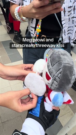 Transformers: Megatron, Prowl, and Starscream in a Kiss
