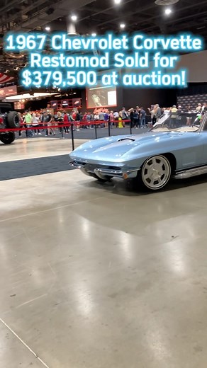4.3K views · 3.5K reactions | 1967 Chevrolet Corvette Convertible Restomod #chevy #chevrolet #corvette #vette #c2 #c2corvette #stingray #barrettjackson #carvideos #corvettelifestyle #classiccar #musclecar | ClassicCars.com | Facebook