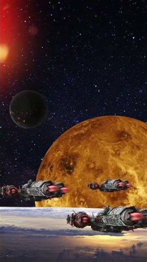 Epic Space Battle Over Alien Planet | Cinematic Sci-Fi Animation in 4K