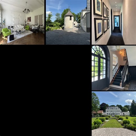 Pas de Calais 62 À vendre / For sale Château Historique et Domaine d’Hébergement Haut de Gamme. Élégance du XVIIIᵉ siècle dans un écrin de verdure 15 pièces • 6 chambres • 425 m² habitables • Parc arboré de 1,38 hectare Historic Château and Upscale Accommodation Estate. 18th-century elegance in a lush green setting 15 rooms • 6 bedrooms • 425 m² of living space • 1.38-hectare wooded park#Château #castle #realestate #palais #Château
