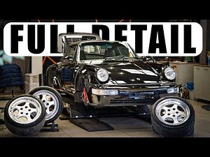 EXTREMELY RARE PORSCHE Carrera 964 Convertible 3.6 TURBO - Full Detail - Auto Detailing