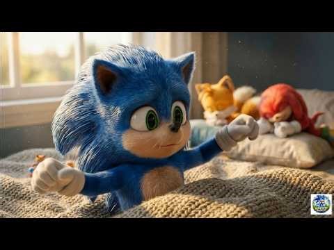 Adorable Baby Sonic Characters: From Breakfast to Bedtime | Realistic AI Animation