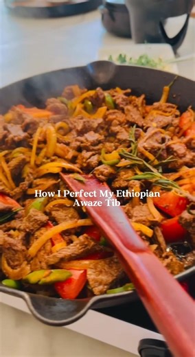Effortless Delicious Awaze Tibs Recipe! 🇪🇹 #cooking #recipe
