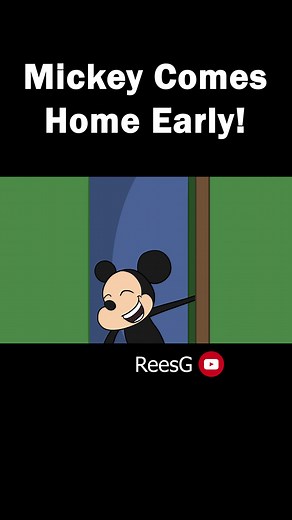 Mickey Mouse's Surprise Homecoming | Disney Love Story Parody