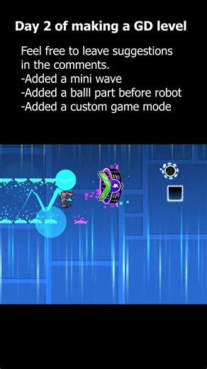 Day 2 of making my own GD level