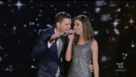 15 year old me with Michael Bublé 🤍 https://www.instagram.com/benedettacaretta | Benedetta Caretta