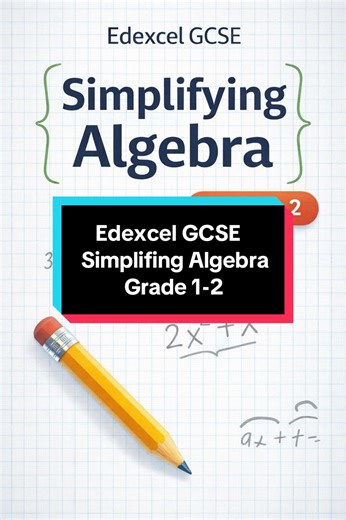 Struggling with simplifying algebra? Here are the core rules you need - fast, clear, and exam-ready. Watch to the end and test yourself: can you simplify each one correctly without looking back? #gcses #gcsemaths #gcse #edexcel #studytok