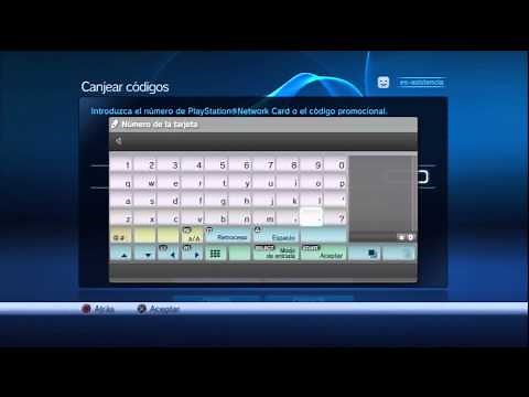 ¿Cómo canjear un código de PSN en tu PS3?