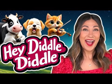 Hey Diddle Diddle - Nursery Rhymes & Kids Songs | Miss Melody