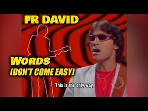 FR David - Words (Don't Come Easy) MUSIC VIDEO FULL HD (with lyrics) 1982