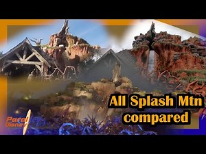 Splash Mountain: A Comparison of the World's Most Iconic Log Flume Rides