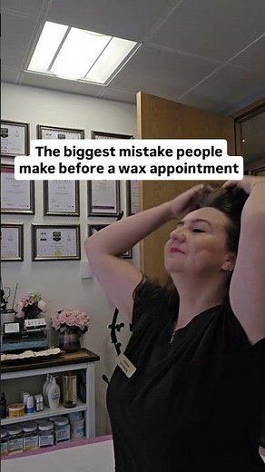 Don’t do this mistake before your waxing appointment #waxing #bikiniwaxing