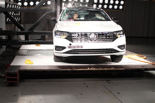 El crash test cinco estrellas del Volkswagen Vento que se vende en la Argentina