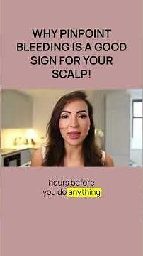Why Pinpoint Bleeding Is a Good Sign for Your Scalp!