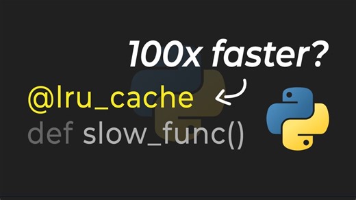 Python进阶！如何将自己的函数执行速度提升 100 倍！